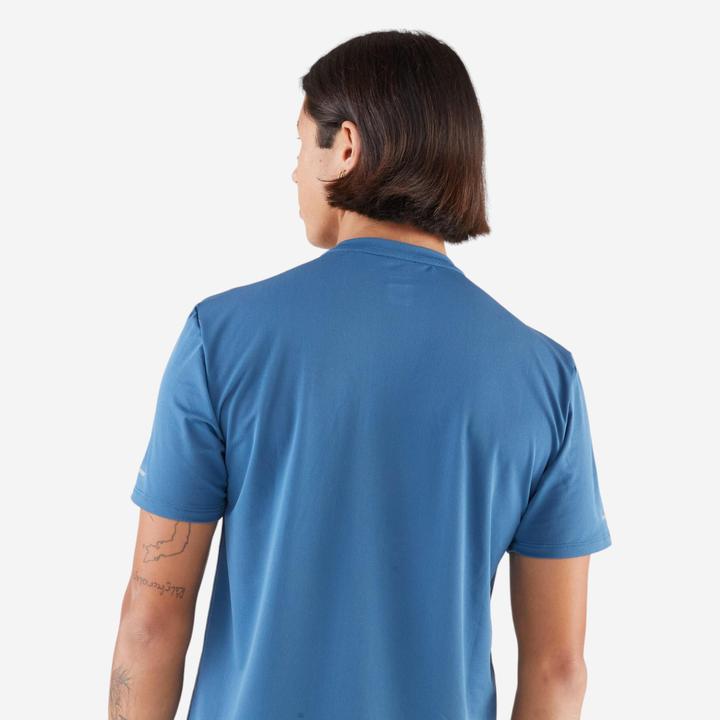 Actual product image Kiprun Run 500 Men's Breathable Running T-shirt - Blue (L)