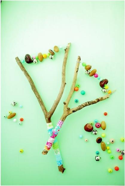Actual product image Creative set crafting with natural materials