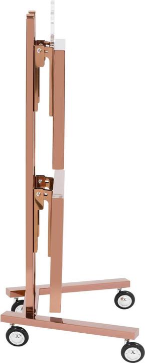 Actual product image Physa Beauty Trolley - 2 folding shelves - up to 10 kg - rose gold - stainless steel