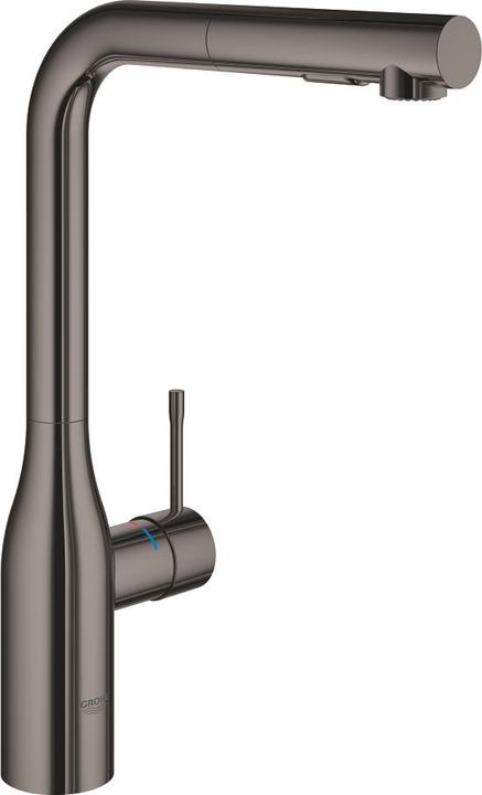 Einhand-Spültischbatterie ESSENCE herausz. Dual-Spülbrause hard graphite