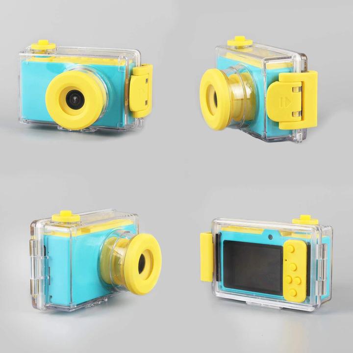 Immagine prodotto Kriogor Fotocamera digitale impermeabile per bambini (blu)