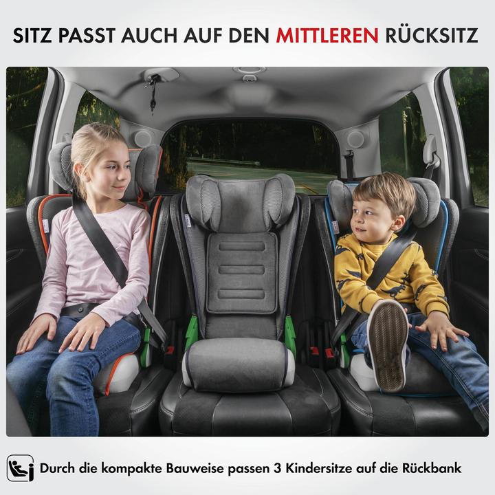 Image du produit Walser Siège Enfant Noemi Gris/Bleu (Siège pour enfant, Norme ECE R129/i-Size)