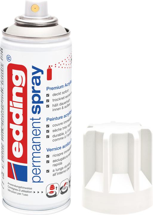 Produktbild Edding Permanentspray (Verkehrsweiss, 200 ml)