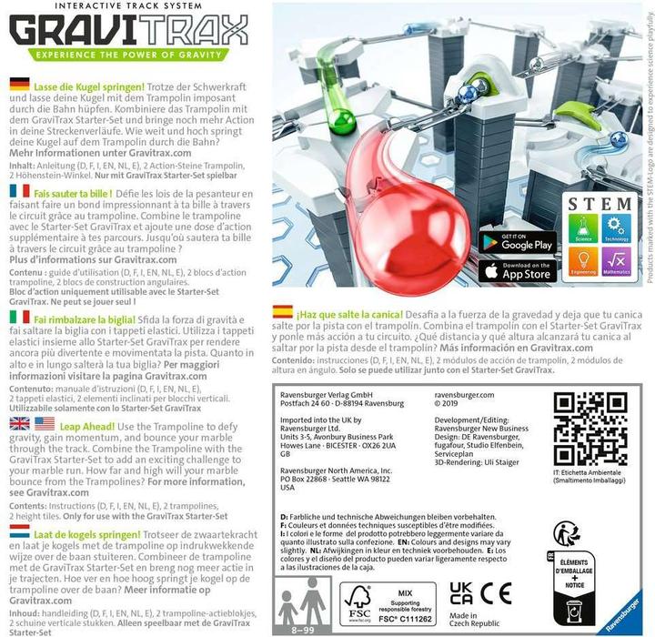 Image du produit Ravensburger GraviTrax Trampoline GraviTrax