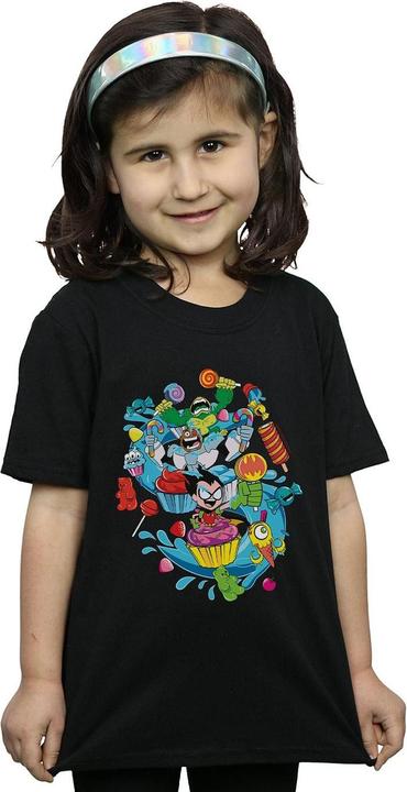 Immagine prodotto Teen Titans Go Candy Mania Maglietta Ragazze (140, 146)