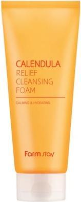 Farm Stay FARMSTAY Calendula Relief Cleansing Foam oczyszczająca pianka do twarzy 180ml (Schaum, 180 ml)