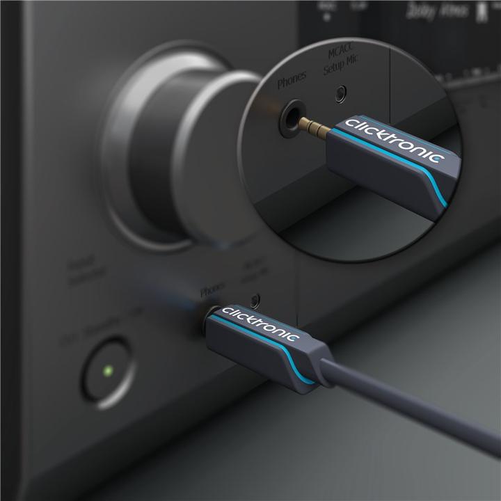 Produktbild clicktronic MP3-Audiokabel (10 m, 3.5mm Klinke (AUX))
