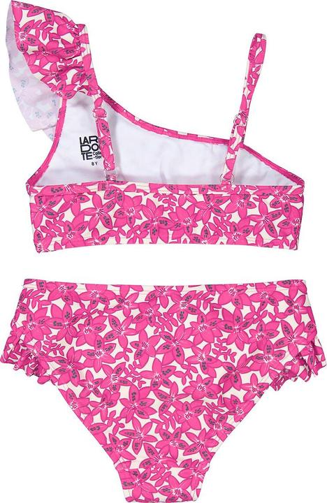 Actual product image La Redoute Collections Bikini with flounces and floral print (110)