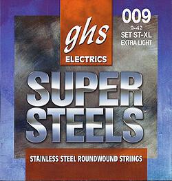 Image du produit GHS ST-XL Super Steel X Light 009/042 (6 x, Guitare, 0.01")