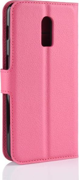 Actual product image MU Classic Litchi Leather Bookcover Series (OnePlus 6T)