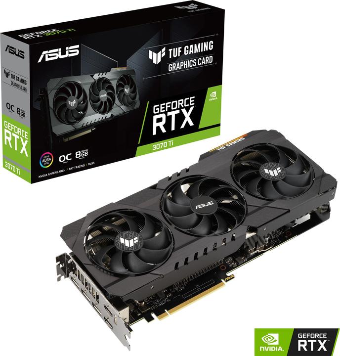 Immagine prodotto ASUS GeForce TUF Gaming RTX 3070 Ti OC Edition (8 GB)