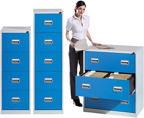 Image du produit eurokraft basic meuble classeur (46,5 x 61,5 x 99,5 cm)