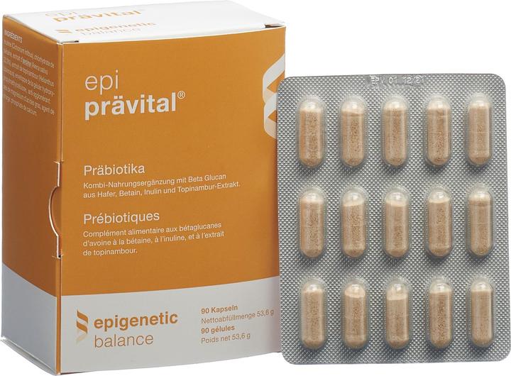 Produktbild Epigenosan Epiprävital Präbiotika (90 Stück, Kapseln, 90 g)