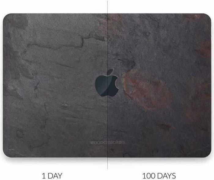 Actual product image Woodcessories Stone EcoSkin (15", Apple)