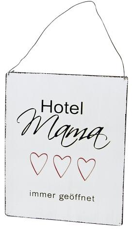 Wandschild Hotel Mama (20 x 25 cm)