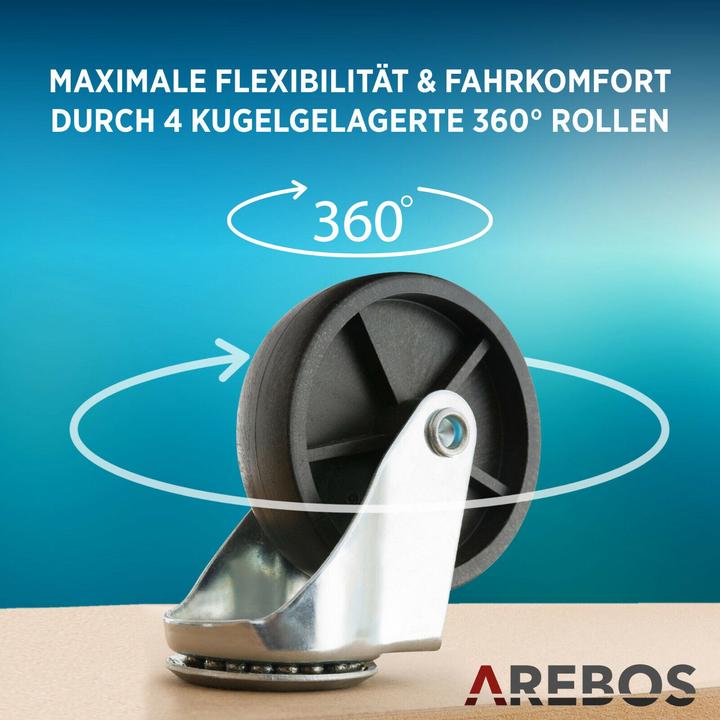 Produktbild Arebos Rollbrett x4 (200 kg)