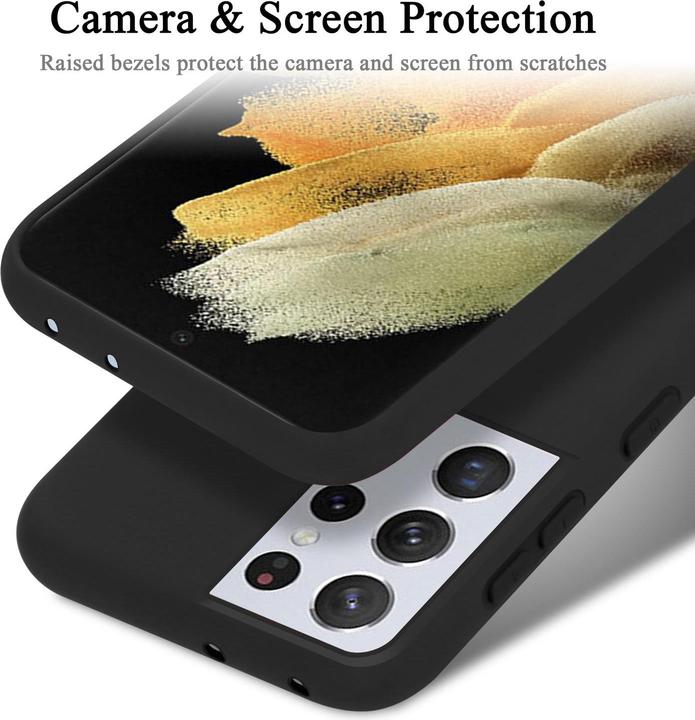 Produktbild Cadorabo TPU Liquid Silicone Case Cover (Samsung Galaxy S21 Ultra)