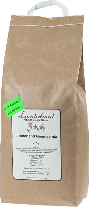 Produktbild Lunderland Gemüsemix Ergänzungsfutter (Adult, 1 Stk., 5000 g)