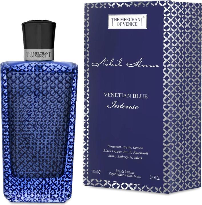 Actual product image The Merchant of Venice Nobil Homo Venetian Blue Intense (Eau de parfum, 100 ml)