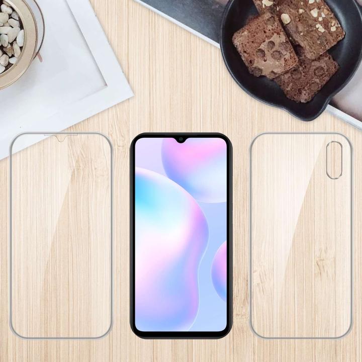 Actual product image Cadorabo Bumper Case for Xiaomi RedMi 9A / RedMi 9AT TPU 360 Grad Case for Xiaomi RedMi 9A / RedMi 9AT (Xiaomi Redmi 9AT, Xiaomi Redmi 9A)