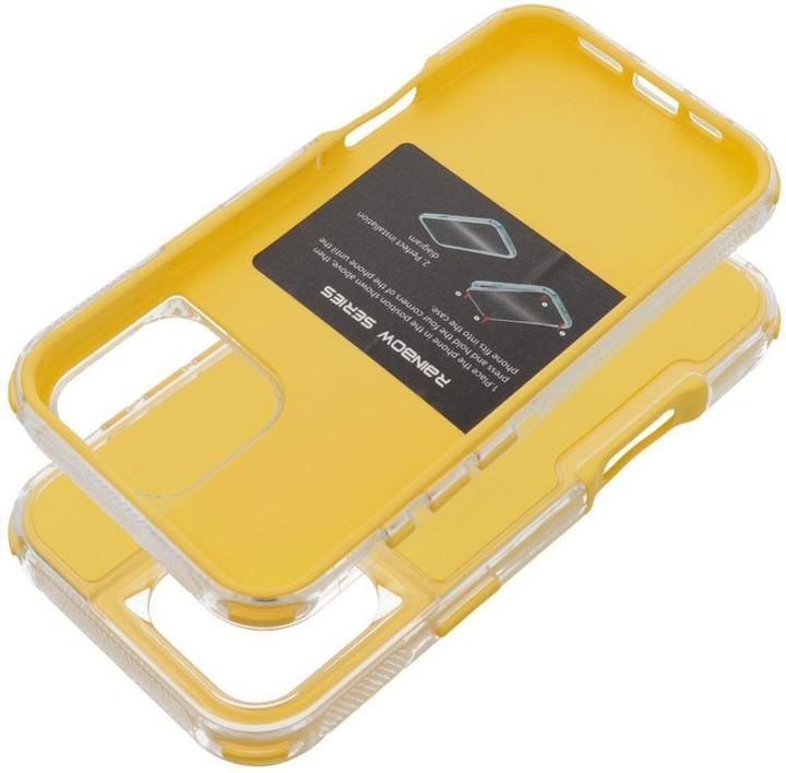 Immagine prodotto OEM LCD display! MATRIX Case for IPHONE 16 Pro Max yellow (Apple iPhone 16 Pro Max)