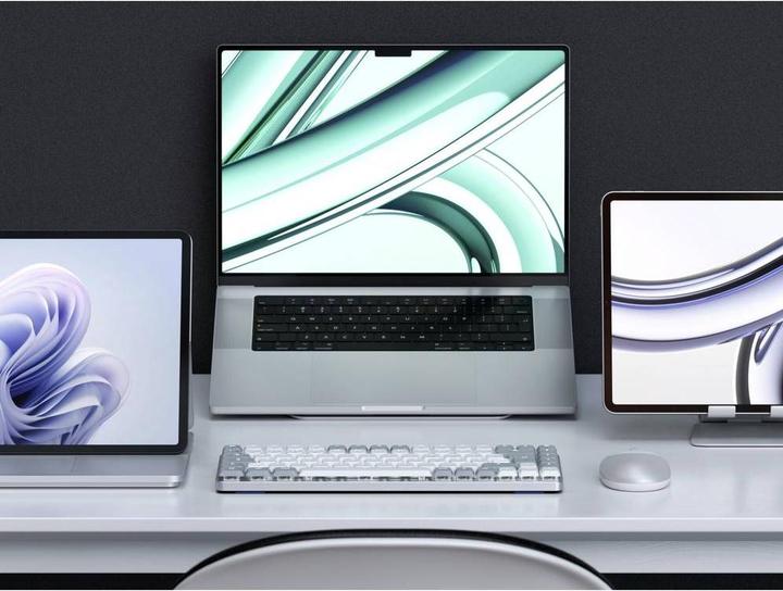 Produktbild Satechi SM1 Slim Mechanical Back Backlit BT Keyboard German light (DE, Kabellos, Kabelgebunden)