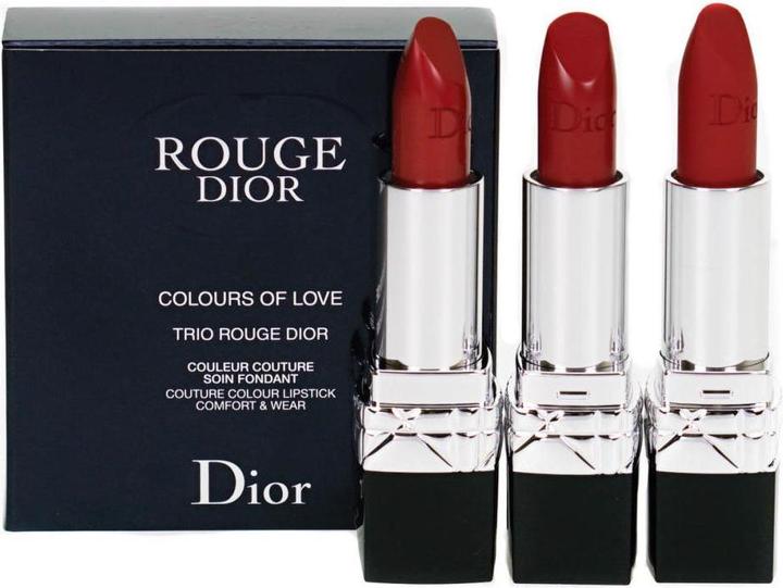 Image du produit Dior Set Trio, Christian, Colour Of Love, Cream Lipstick, 3 pcs, 35 g
