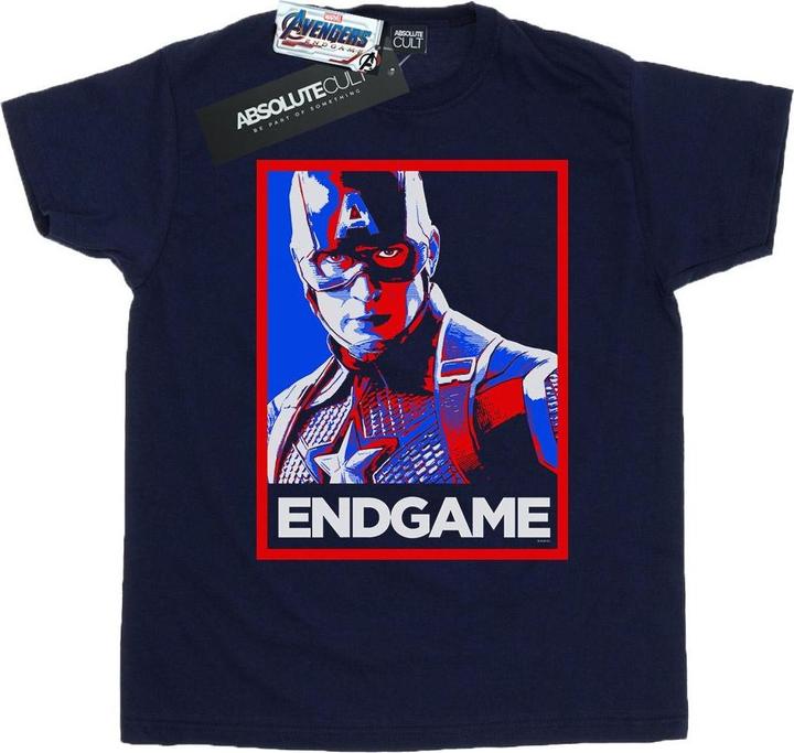 Avengers Endgame Captain America Poster TShirt