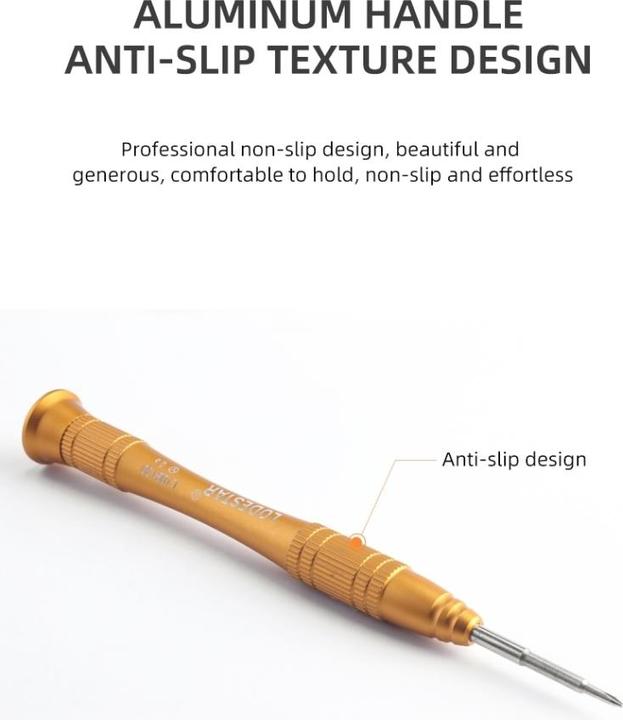 Actual product image Columbus McKinnon P2 Pentalobe Precision Screwdriver 5-Star TS1 0.8mm