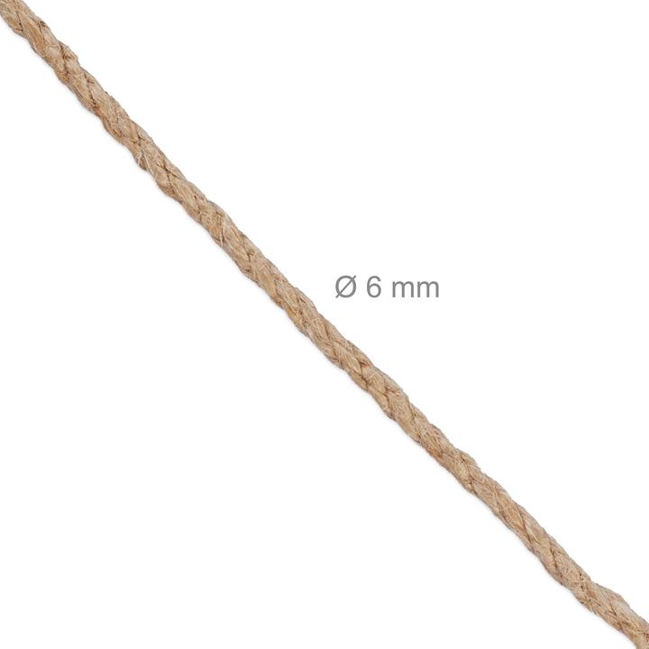 Productafbeelding Relaxdays 2x jute koord (100 m)