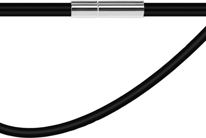 Star Piercing Kette schwarz aus Kunststoff (Kunststoff, ohne Messing)