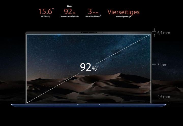 Actual product image ASUS ZenBook 15 UX533FD-A8079T (15.60", Intel Core i5-8265U, 8 GB, 256 GB)