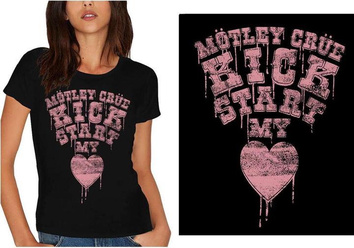 Motley Crue Kick Start My Heart TShirt