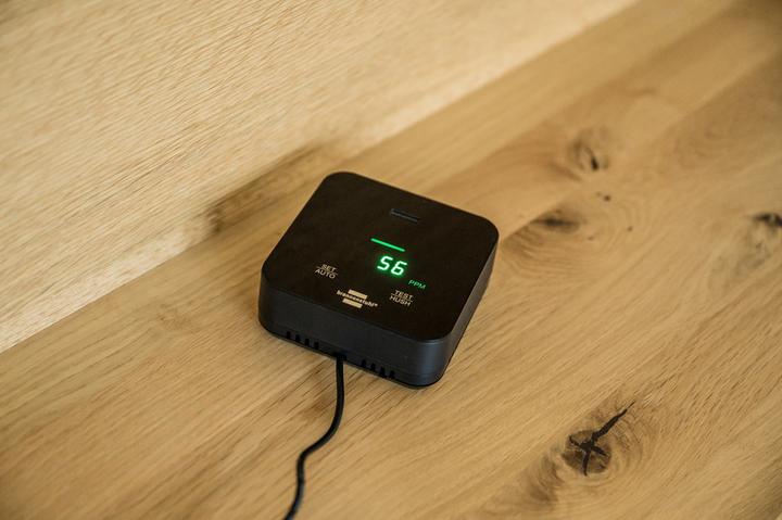 Actual product image Brennenstuhl CO2 detector C2M L 4050 Carbon dioxide/temp./humidity