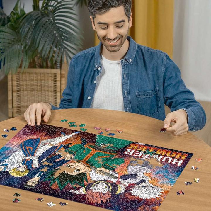 Actual product image Ravensburger Children's puzzle 12001280 - Hunter X Hunter - 1000 pieces Hunter X Hunter puzzle for kids (1000 pieces)