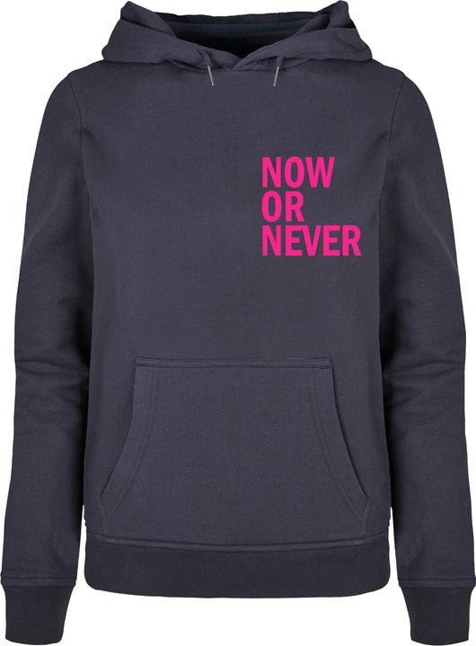 Merchcode Ladies Now Or Never Basic Hoody - 113671 (L)