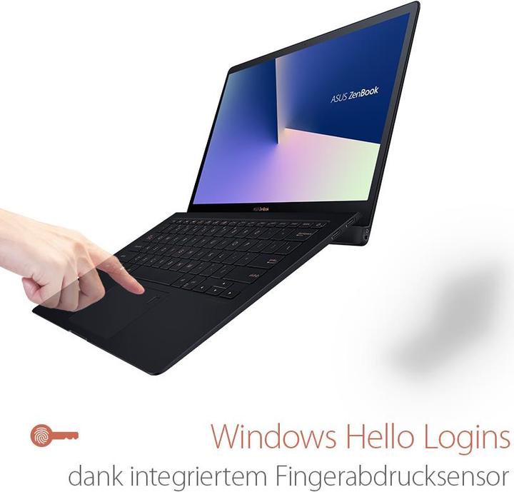 Produktbild ASUS ZenBook S UX391UA (13.30", Intel Core i7-8550U, 8 GB, 512 GB, DE)