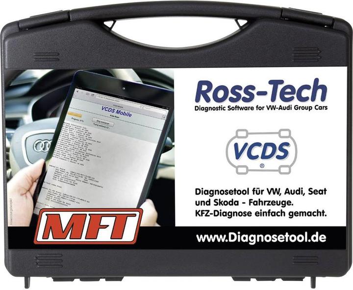 Actual product image Ross-Tech HEXUSB Interface VCDS diagnostic tool for VW Audi Seat and Skoda in case