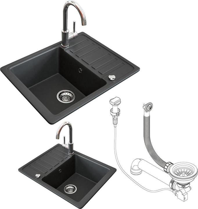 Produktbild Bergström Spülbecken (46 cm, 58 cm)