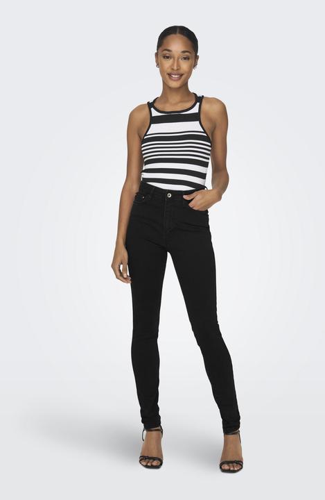 Actual product image Only ONLICONIC SK LONG ANK NOOS High Waist Jeans (W25/L30)