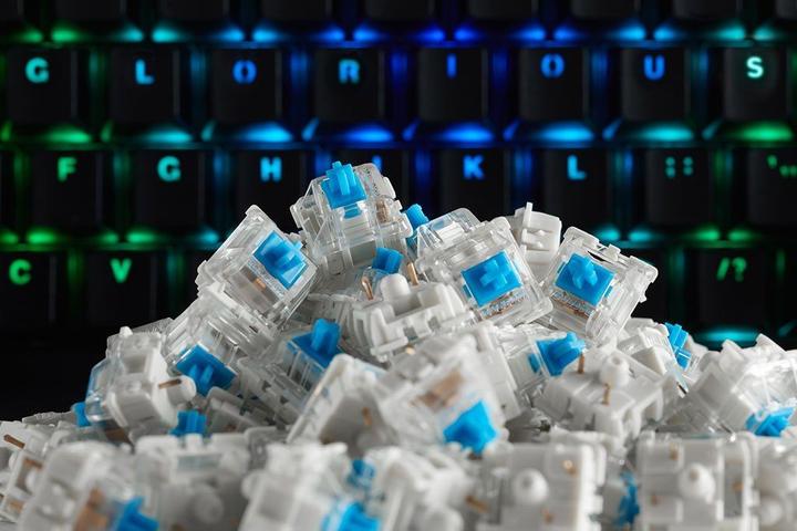 Actual product image Glorious PC Gaming Race Gateron Switches