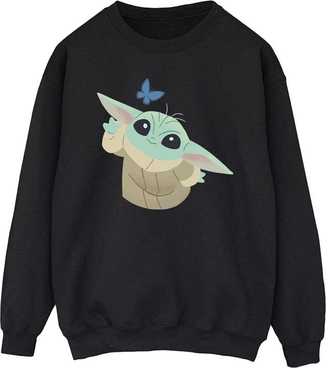 Star Wars The Mandalorian Butterfly Catching Sweatshirt (S)