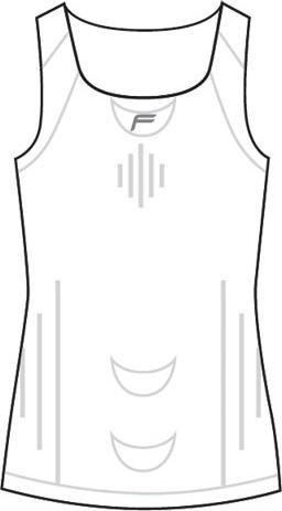 Actual product image Fuse Women's Allseason Megalight 200 sleeveless / l white (L)