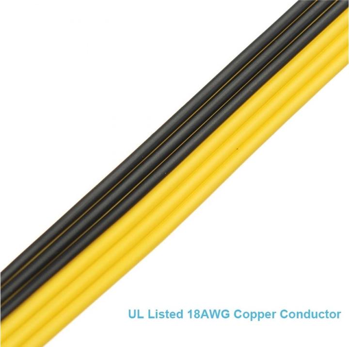 Actual product image PowerGuard PCI-E 6-pin (male) to 8-pin (male) GPU Power Cable 0.5m
