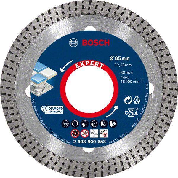 Produktbild Bosch Professional Zubehör EXPERT HardCeramic Diamanttrennscheiben, 125 x 22,23 x 1,4 x 10 mm