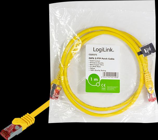 Actual product image LogiLink Network cable (S/FTP, CAT6, 1.50 m)