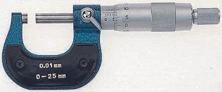 Rs Pro Spindle lock Micrometer 0-25mm