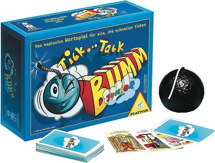 Actual product image Piatnik Tick Tack Boom Junior (German)