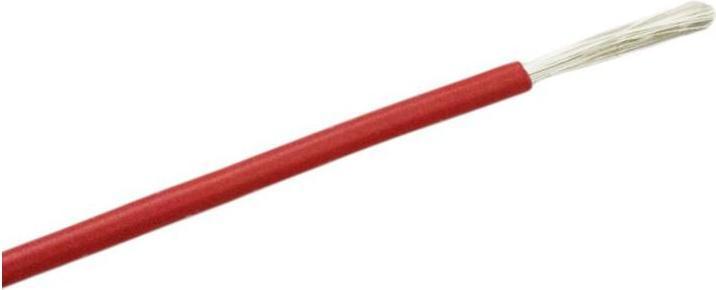 Produktbild Rs Pro Prüfleitung / 0,75 mm² Kupfer verzinnt, Rot Silikongummi isoliert, 25m (25 m)
