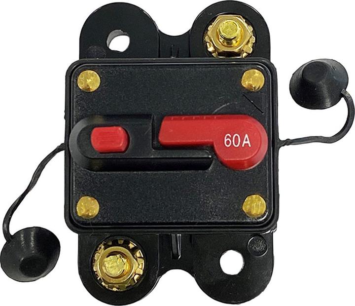 Actual product image Offgridtec ® DC miniature circuit breaker 60A IP56 with cover